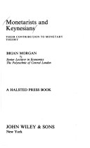 Book cover for Morgan: *Monetarists* & Keynesians - the