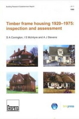 Cover of Timber Frame Housing Systems, 1920-1975