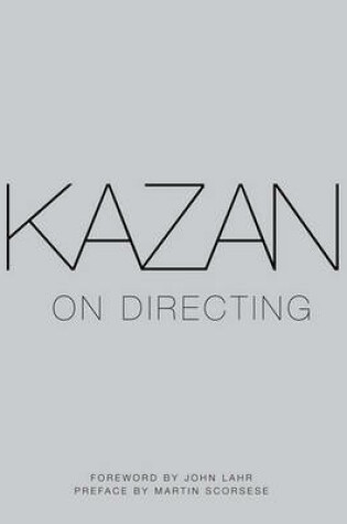 Cover of Kazan on Directing