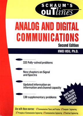 Book cover for Schaum's Outline of Analog and Digital Communications