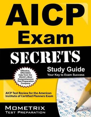 Cover of Aicp Exam Secrets Study Guide