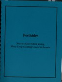 Book cover for Pesticides