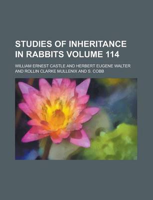 Book cover for Studies of Inheritance in Rabbits Volume 114