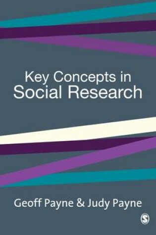 Cover of Key Concepts in Social Research