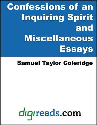 Book cover for Confessions of an Inquiring Spirit and Miscellaneous Essays