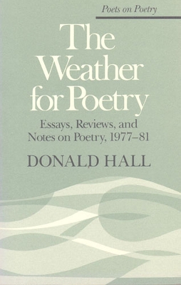 Book cover for The Weather for Poetry