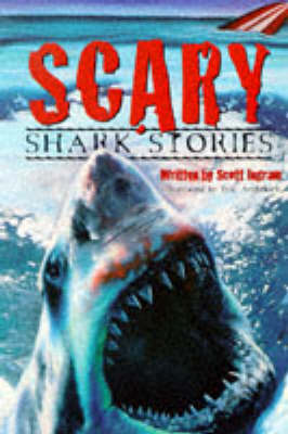 Book cover for Scary Shark Stories