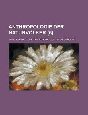 Book cover for Anthropologie Der Naturvolker (6 )