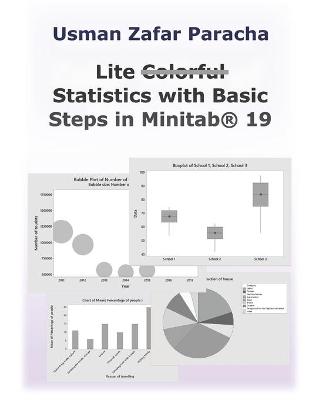 Book cover for Lite Statistics with Basic Steps in Minitab(R) 19