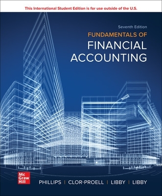 Book cover for Fundamentals of Financial Accounting ISE