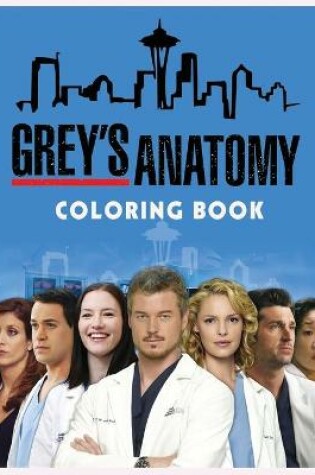 Cover of Grey's Anatomy Coloring Book