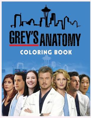 Book cover for Grey's Anatomy Coloring Book