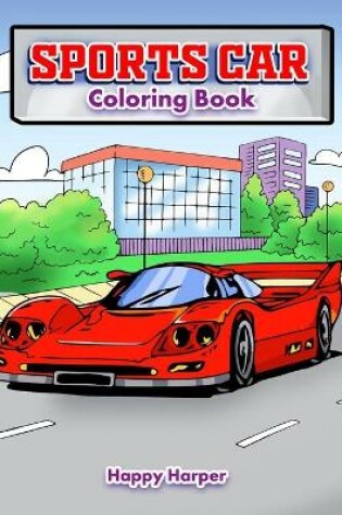 Cover of Sports Car Coloring Book