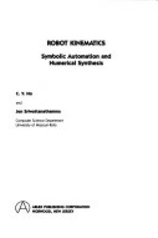 Cover of Robot Kinematics