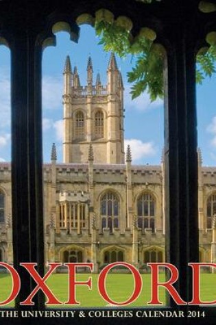 Cover of Oxford Colleges Large Calendar 2014
