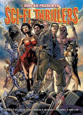 Book cover for 2000 AD Presents Sci-fi Thrillers