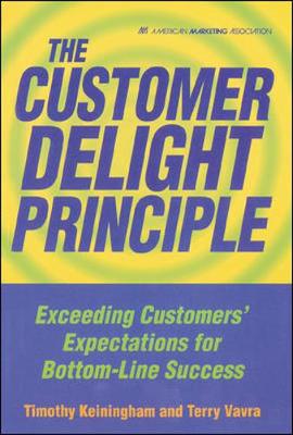 Book cover for The Customer Delight Principle