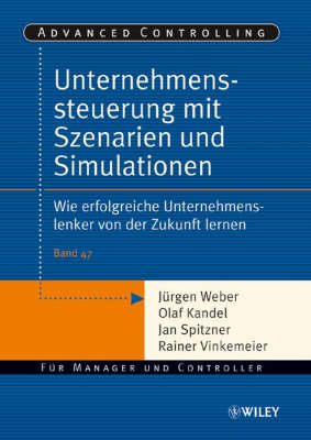 Book cover for Unternehmenssteuerung mit Szenarien und Simulationen