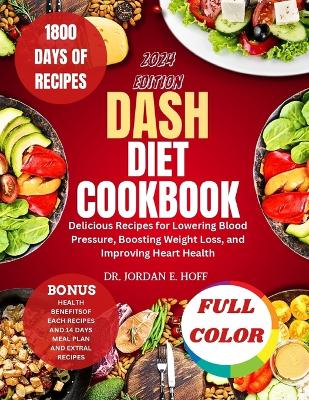 Book cover for Dash Diet Cookbook 2024