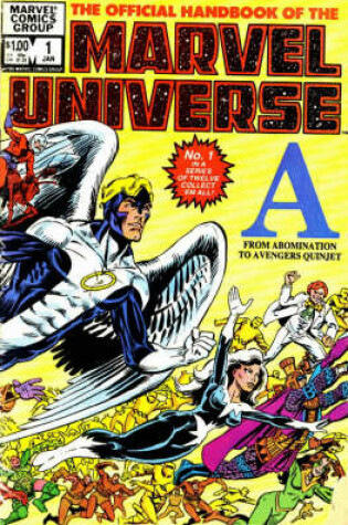Cover of Essential Official Handbook of the Marvel Universe