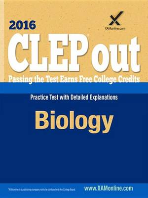 Book cover for CLEP Biology