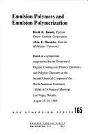 Cover of Emulsion Polymers and Emulsion Polymerization