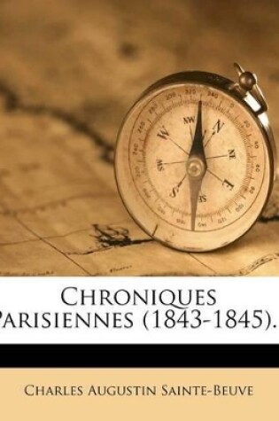 Cover of Chroniques Parisiennes (1843-1845)...