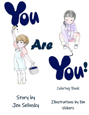 Book cover for You Are You Coloring Book