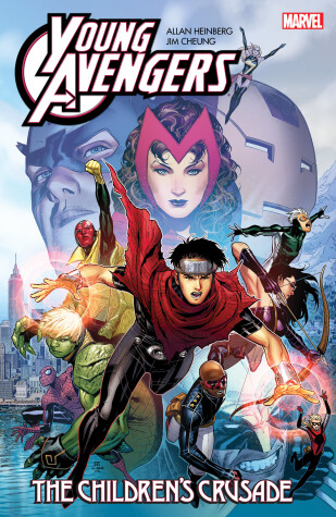Book cover for Young Avengers by Allan Heinberg & Jim Cheung: The Children's Crusade