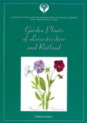 Book cover for Garden Plants of Leicestershire and Rutland