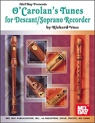 Book cover for O'Carolan's Tunes for Descant/Soprano Recorder