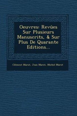 Cover of Oeuvres