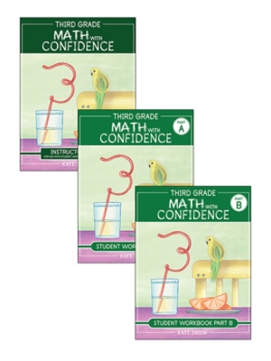 Cover of Third Grade Math with Confidence Complete Bundle