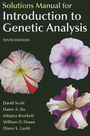 Cover of Solutions Manual for an Introduction to Genetic Analysis