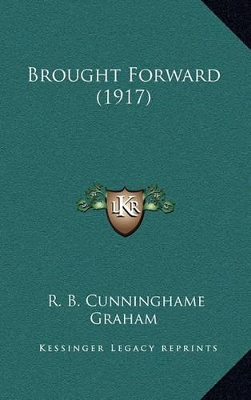 Book cover for Brought Forward (1917)