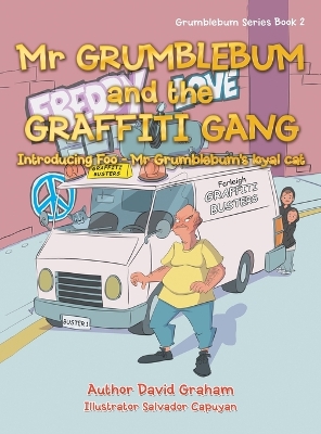 Book cover for Mr Grumblebum and the Graffiti Gang