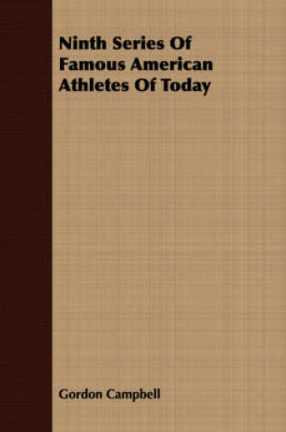 Cover of Ninth Series Of Famous American Athletes Of Today