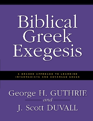 Book cover for Biblical Greek Exegesis