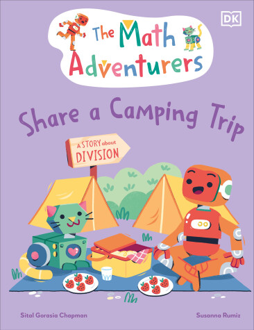 Book cover for The Math Adventurers Share a Camping Trip