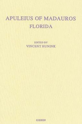 Cover of Apuleius of Madauros, Florida