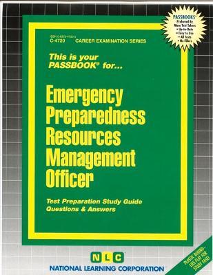 Book cover for Emergency Preparedness Resources Management Officer