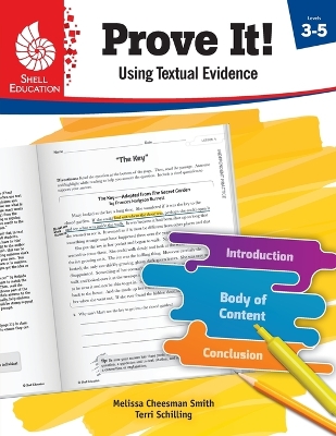 Book cover for Prove It! Using Textual Evidence, Levels 3-5