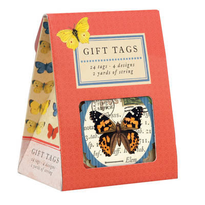 Book cover for Natural History Butterflies Gift Tags