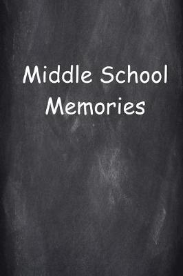 Book cover for Graduation Journal Middle School Memories