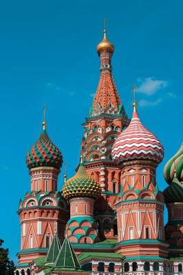 Book cover for St Basil's Cathedral (the Red Square) Moscow, Russia