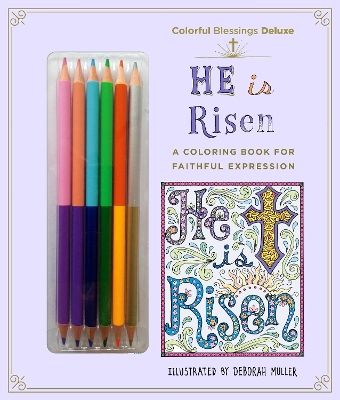 Book cover for Colorful Blessings: He is Risen