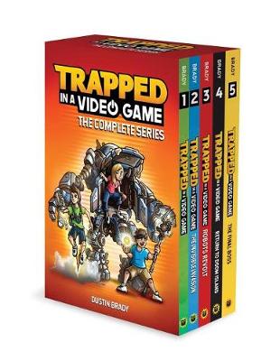 Book cover for Trapped in a Video Game: The Complete Series