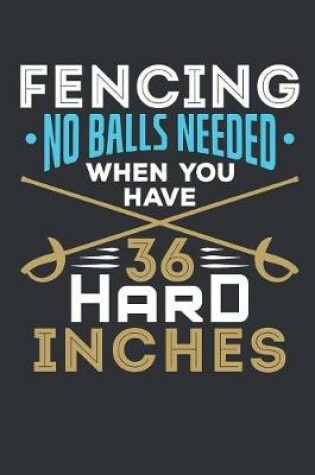 Cover of Fencing No Balls Needed When You Have 36 Hard Inches