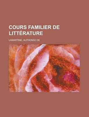 Book cover for Cours Familier de Litterature (15)