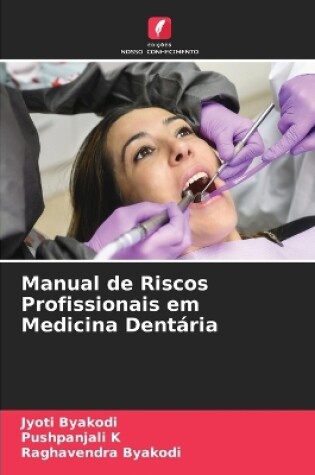 Cover of Manual de Riscos Profissionais em Medicina Dentária